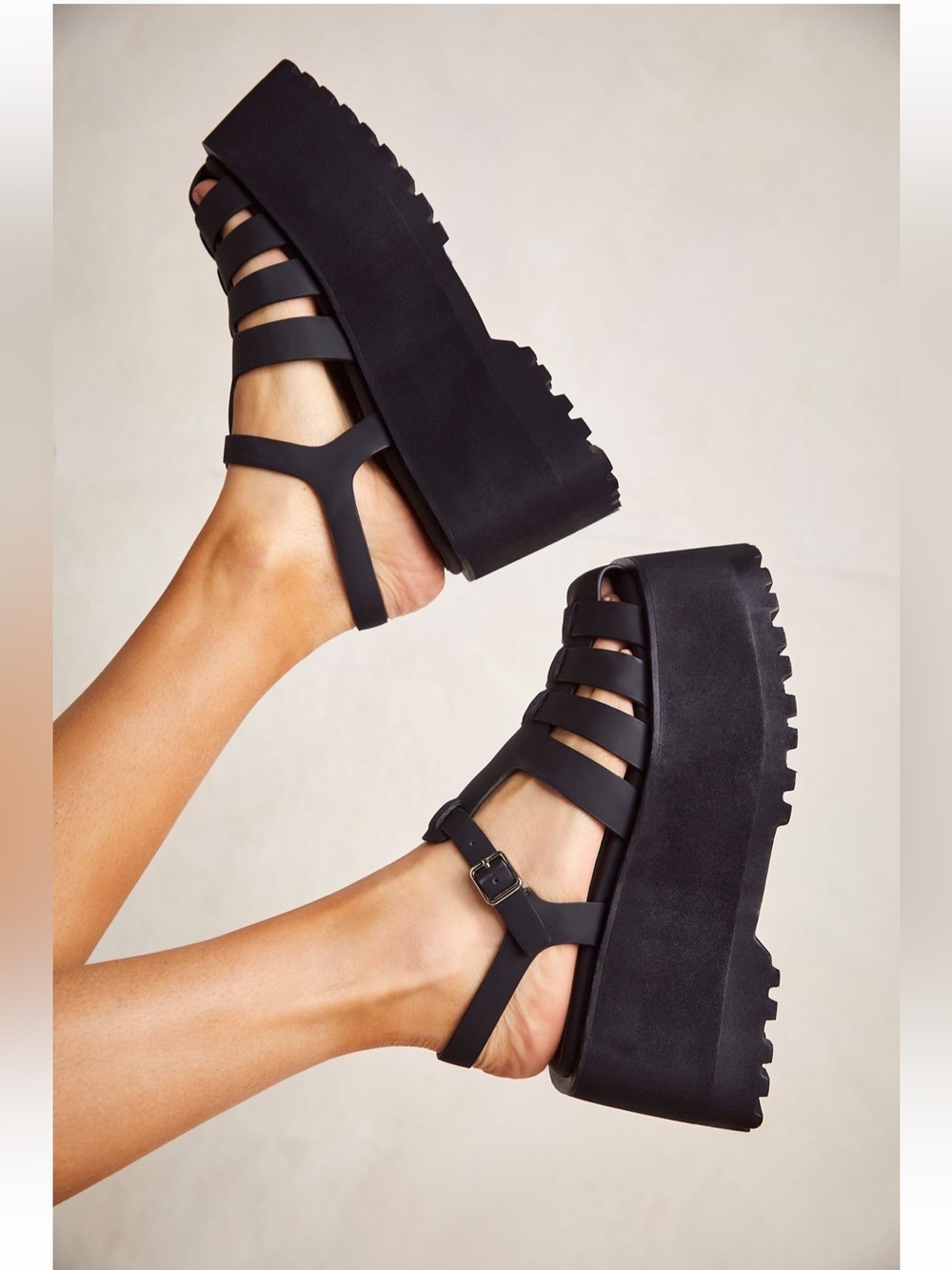 NWT Jeffery Campbell Platform Sandals 6.5